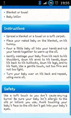 BabyBrain DevelopmentGuide Lite android App screenshot 0