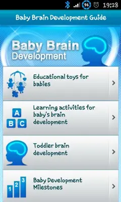 BabyBrain DevelopmentGuide Lite android App screenshot 2